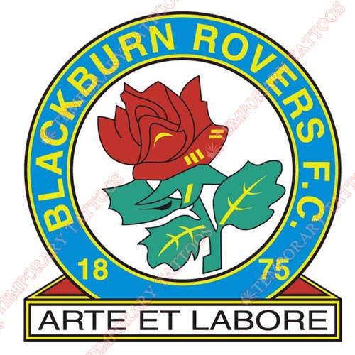 Blackburn Rovers Customize Temporary Tattoos Stickers NO.8261